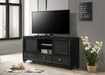Lyssa TV Stand - Black - Home Furniture And More (Brentwood, MD)