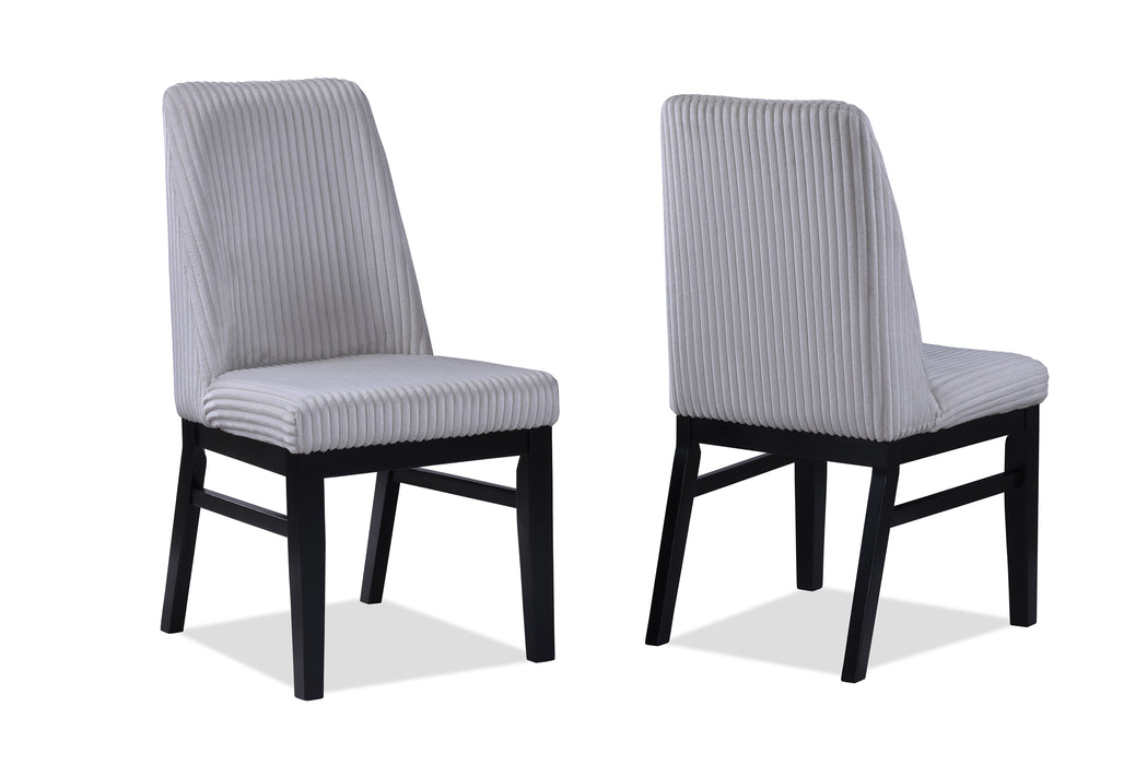 Hadley Side Chair Light Grey - Home Furniture And More (Brentwood, MD)