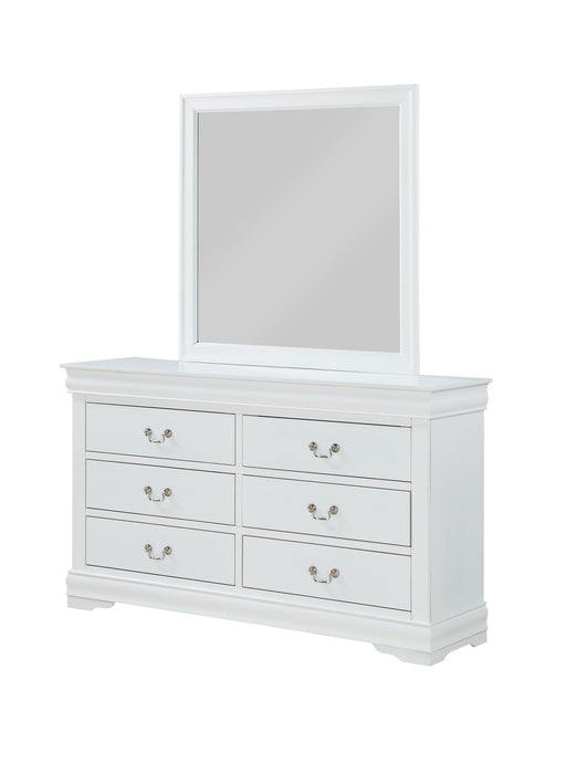 Louis Philip Dresser White - Home Furniture And More (Brentwood, MD)