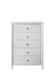 Evan Chest White - Home Furniture And More (Brentwood, MD)