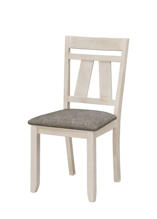 MARIBELLE SIDE CHAIR CHALK WARMGREY - Home Furniture And More (Brentwood, MD)