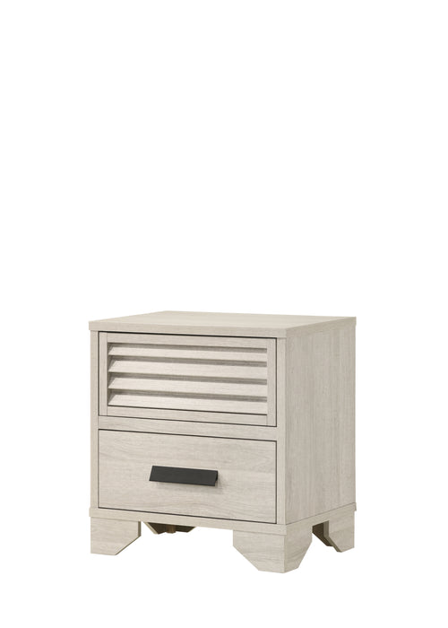 Sarter Nightstand - White - Home Furniture And More (Brentwood, MD)