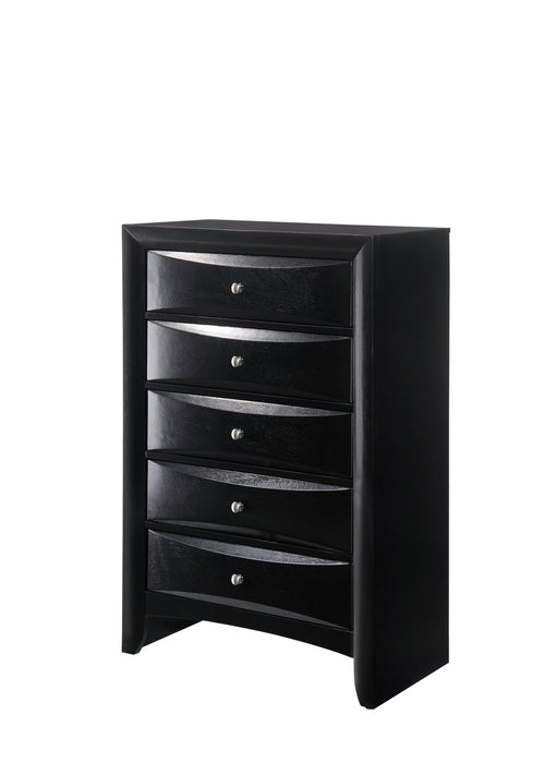 Black Emily Chest - Home Furniture And More (Brentwood, MD)