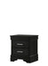 Amalia Nightstand Black - Home Furniture And More (Brentwood, MD)