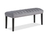 Pascal Light Gray Bench - Home Furniture And More (Brentwood, MD)