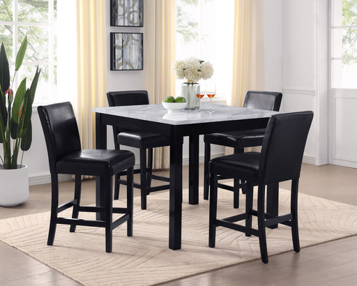 Lennon 5-Piece Counter Height Table Set - Home Furniture And More (Brentwood, MD)