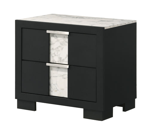 Rangley Nightstand - Black - Home Furniture And More (Brentwood, MD)