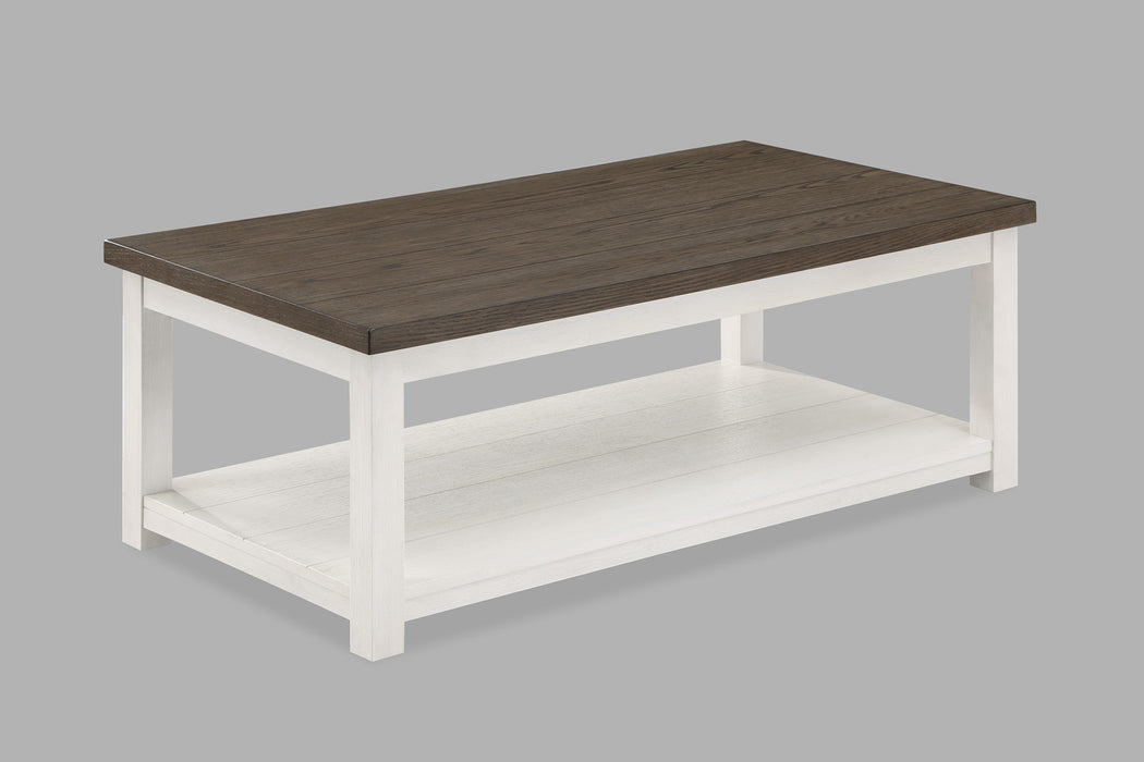 Dakota Coffee Table With Casters - Home Furniture And More (Brentwood, MD)