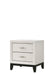 Akerson Nightstand Chalk - Home Furniture And More (Brentwood, MD)