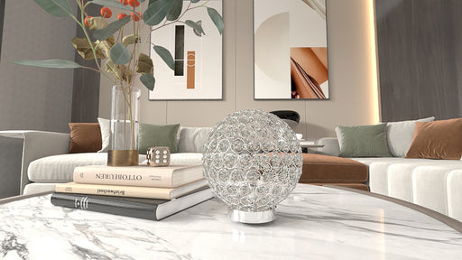 Crystal Globe Table Lamp - Home Furniture And More (Brentwood, MD)