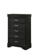 Amalia Chest Black - Home Furniture And More (Brentwood, MD)