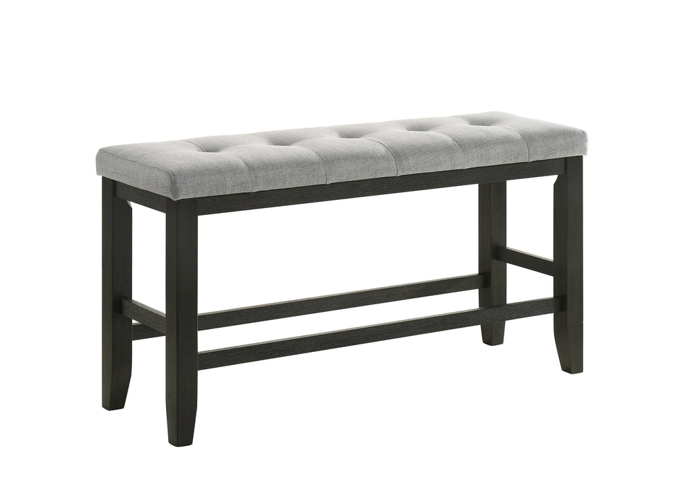 Bardstown Counter Height Bench Wheat Charcoal - Home Furniture And More (Brentwood, MD)