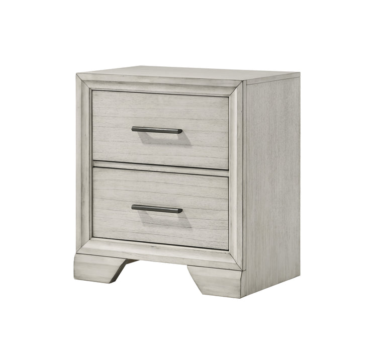 Jaymes Nightstand White Mist - Home Furniture And More (Brentwood, MD)
