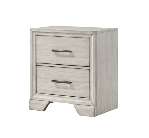 Jaymes Nightstand White Mist - Home Furniture And More (Brentwood, MD)