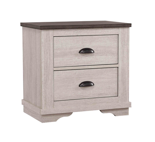 CORALEE NIGHTSTAND CHALK/GREY - Home Furniture And More (Brentwood, MD)