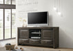 Emily TV Stand Grey - Home Furniture And More (Brentwood, MD)
