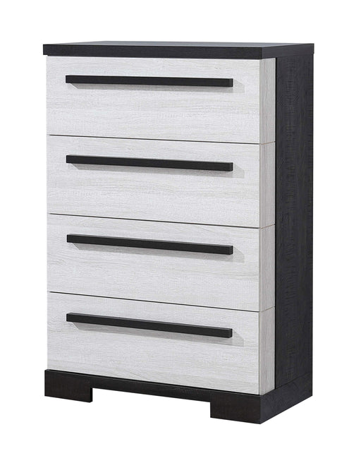 Remington Chest Chalk/Ebony - Home Furniture And More (Brentwood, MD)