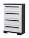 Remington Chest Chalk/Ebony - Home Furniture And More (Brentwood, MD)
