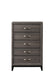 Akerson Chest Grey - Home Furniture And More (Brentwood, MD)