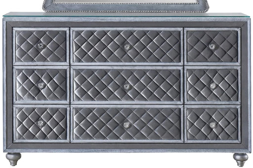 Voltare Dresser In Dark Grey - Home Furniture And More (Brentwood, MD)