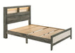 Rhett King Platform Bed In Gray - Home Furniture And More (Brentwood, MD)