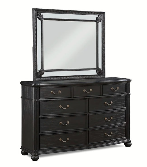 Crown Mark Furniture Kingsbury 9 Drawer Dresser In Black - Home Furniture And More (Brentwood, MD)