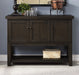 Haddie Distressed Walnut Server - Home Furniture And More (Brentwood, MD)