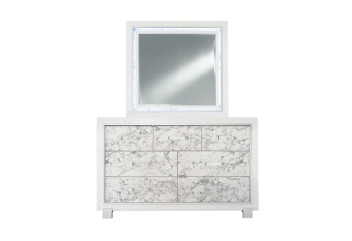 Santorini White Mirror