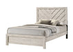 Crown Mark Furniture Valor Queen Panel Bed in Gray B9330-Q image