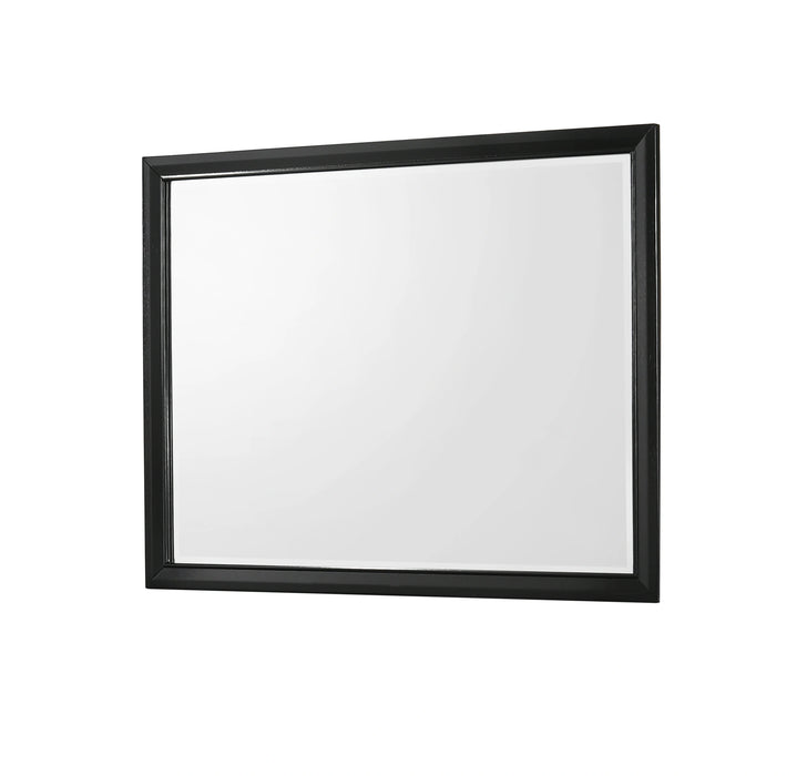 Crown Mark Micah Mirror in Black image