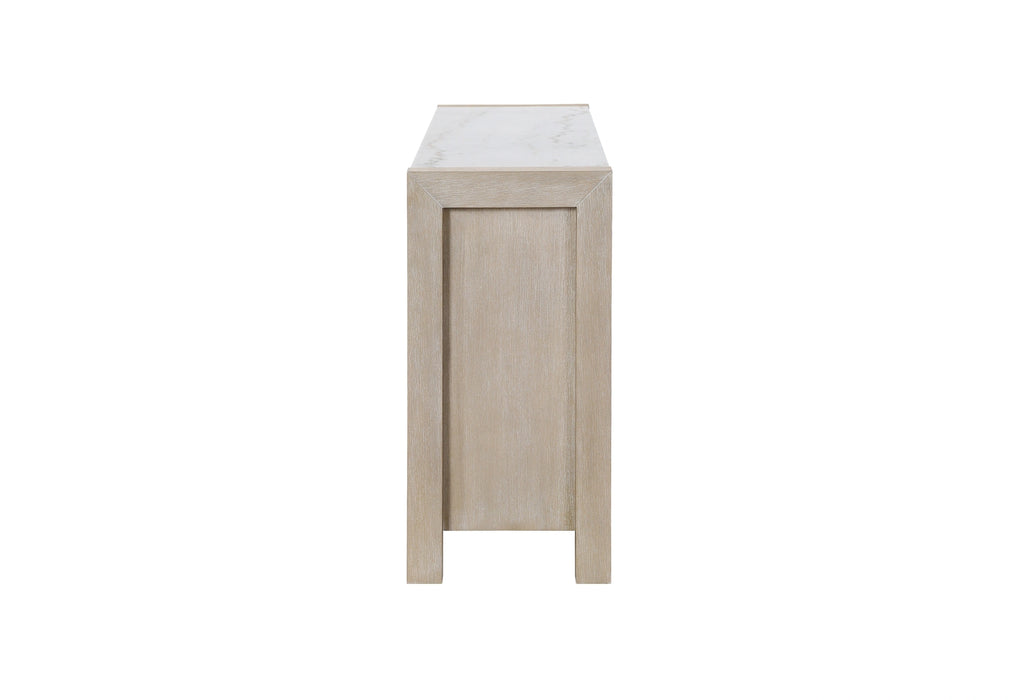D1321 Buffet W Real Marble Top