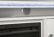 Lily Ent Unit 72 Inch with LED, Speakers, Crystal Inserts