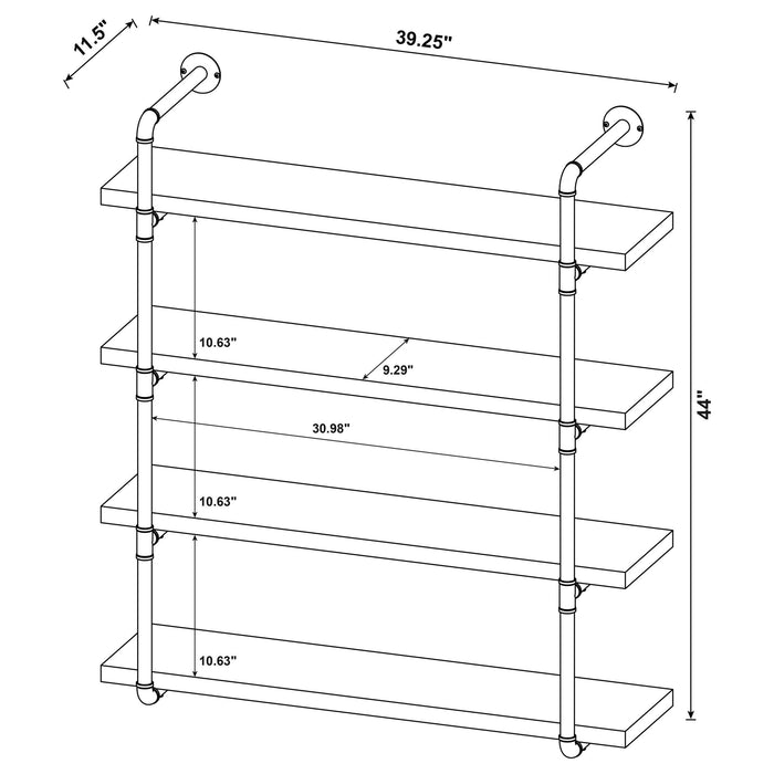 Elmcrest Wall Shelf - Home Furniture And More (Brentwood, MD)