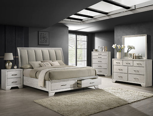 Jaymes Nightstand White Mist - Home Furniture And More (Brentwood, MD)