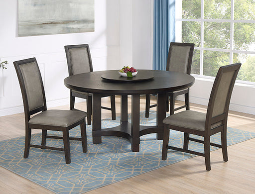 Jeffries Round Table W/Lazy Susan - Home Furniture And More (Brentwood, MD)