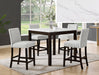Lennon 5-Piece Counter Height Table Set - Home Furniture And More (Brentwood, MD)