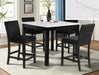 Lennon 5-Piece Counter Height Set - Home Furniture And More (Brentwood, MD)