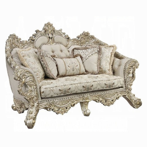 Danae Loveseat With 5 Pillows - Home Furniture And More (Brentwood, MD)