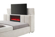SERENITY/EMMA CREMA KING BED GROUP - Home Furniture And More (Brentwood, MD)