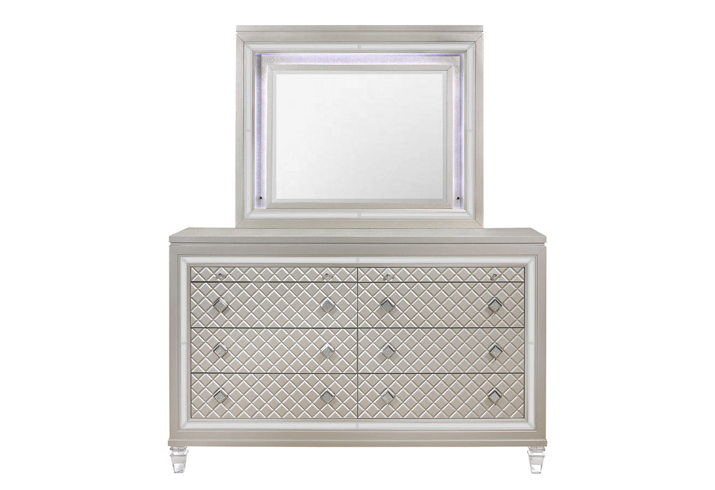 PARIS CHAMPAGNE DRESSER - Home Furniture And More (Brentwood, MD)