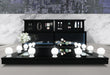 ELLA BLACK VANITY SET WITH STORAGE STOOL - Home Furniture And More (Brentwood, MD)
