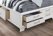 JORDYN WHITE QUEEN BED GROUP - Home Furniture And More (Brentwood, MD)