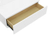 ELLA WHITE NARROW TALL MIRROR WITH LED AND SPEAKER - Home Furniture And More (Brentwood, MD)