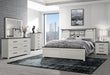 AVA BEIGE QUEEN BED GROUP - Home Furniture And More (Brentwood, MD)