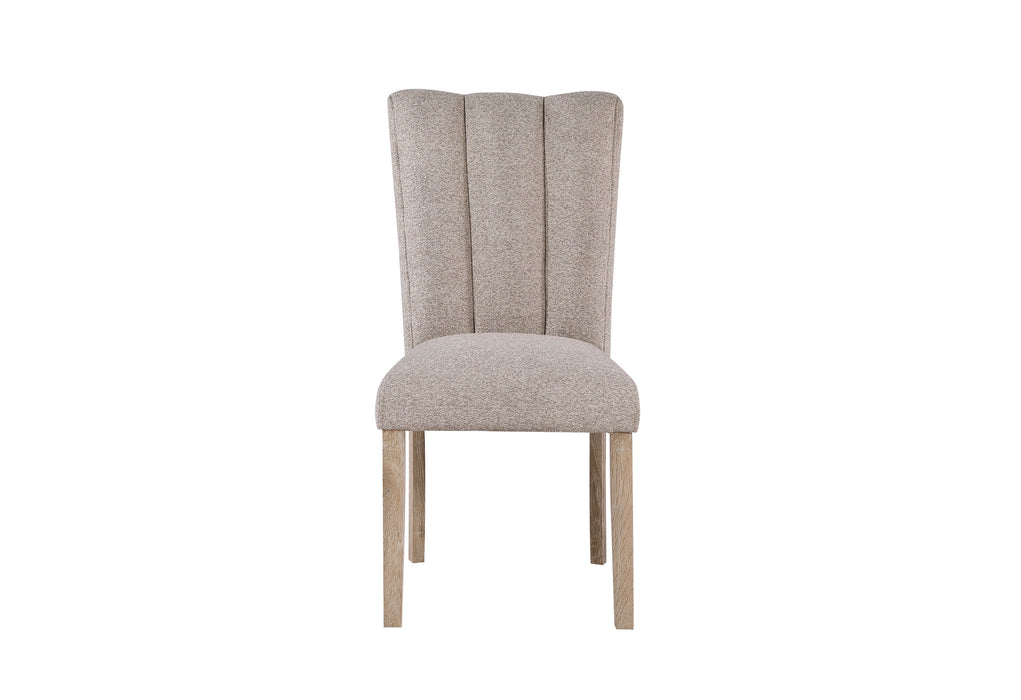 D02 NATURAL DINING TABLE + 6 D8683 DINING CHAIRS - Home Furniture And More (Brentwood, MD)