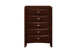 LINDA NEW MERLOT CHEST - Home Furniture And More (Brentwood, MD)