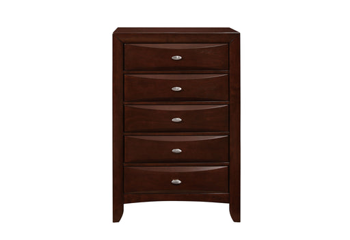 LINDA NEW MERLOT CHEST - Home Furniture And More (Brentwood, MD)