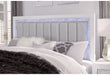 SANTORINI WHITE KING BED - Home Furniture And More (Brentwood, MD)
