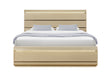 GENESIS GOLD KING BED WITH LED - Home Furniture And More (Brentwood, MD)