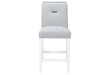 MONACO WHITE BAR TABLE + 8 MONACO BS-N - Home Furniture And More (Brentwood, MD)